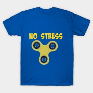 No Stress - Fidget Spinner T-Shirt